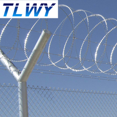 Galvanized Tape Military Barbed Wire Razor BTO-12