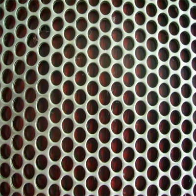 Woven Twill Weave Punching Hole Mesh RDW Aluminum Expanded Metal