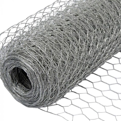 Length 10-200m Hexagonal Wire Mesh PVC Coated Chicken Fence