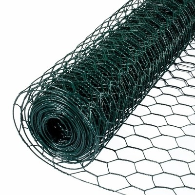 Powder Coated 6x6 Hex Wire Mesh For Fish Cage