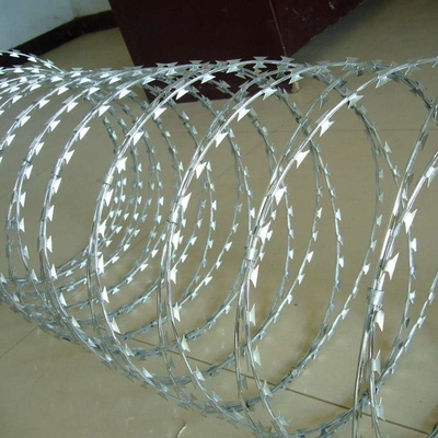 Coil Fence Bto-10 Barbed Wire Razor Wire Galvanized Concertina