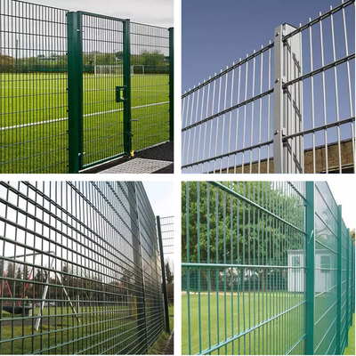 Custom H 630mm 830mm Iron 868 Double Wire Fence Hot Dip Galvanized