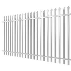European Style Steel 0.5m High Galvanized Palisade Fencing For Road And Railway