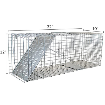 Hot sale for Armadillos, Cats, and Other Similar-Sized galvanized or PVC coated  animal trap cage