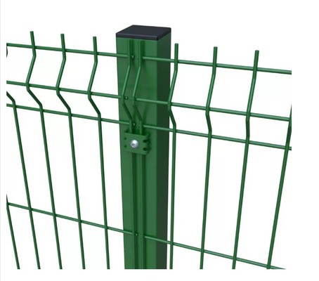 Bending Welded 3d Curved Fence Pvc Coated Steel Panels For Garden Decoration