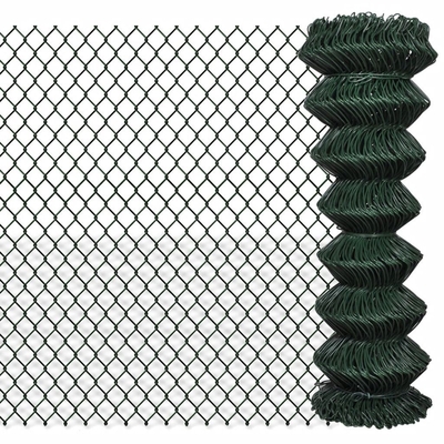 100mm Diamond Chain Link Fence Cyclone Iron Wire Mesh 11.5 Gauge