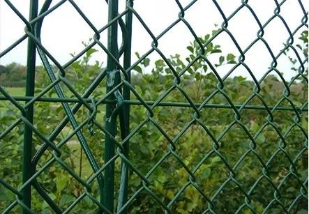 75mm Chain Link Mesh Fencing Hot Dipped Galvanized Pvc Coated