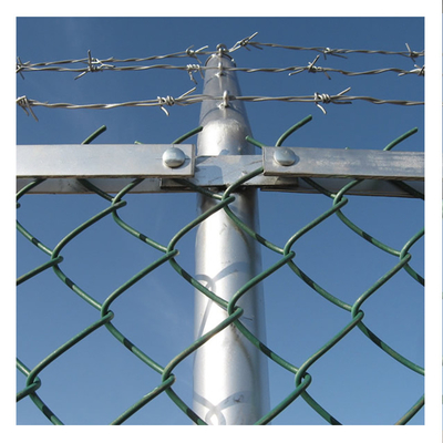 Waterproof Galvanized Chain Link Fence Fabric Roll Powder Coated