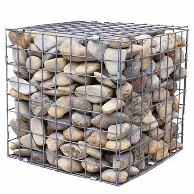 Strong Tensile Strength Wire Gabion Bastion Barrier Beautiful Structure