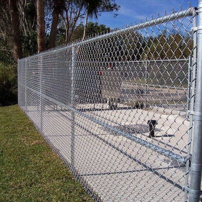 Waterproof 10 Foot Chain Link Fence Plastic Coated