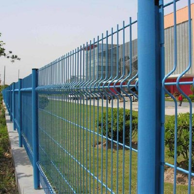 Welded Electric Galvanized Wire Mesh Fence Pvc Coated