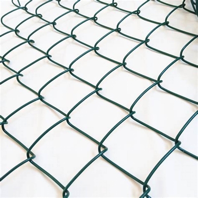 Hot Dipped Galvanized Chain Link Fence Panel Heavy Duty