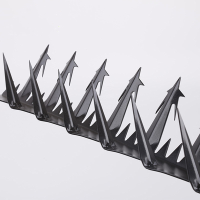 Hot Dipped Galvanized Fence Security Spikes razor wall spikes 1.25M non rusting