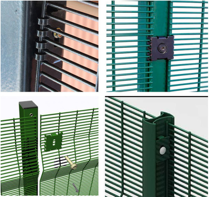 High Strength Sustainable 4mm 358 Anti Climbing Fence For Private Areas