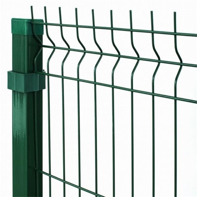 Decorative Garden Village 2D Curvy 3d Welded Wire Fence   Corrosion Protection