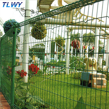China Anping TLWY 30 Years Factory Powder Coated Double Wire Safety Fence