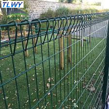 50*150mm Double Loop Wire Garden Welded Mesh Fencing Electro Galvanizing