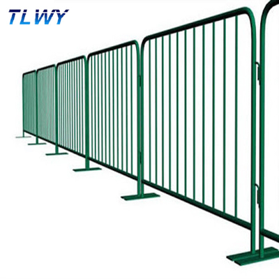 Galvanized Steel Crowd Construction Barrier Fence 1100X2100mm