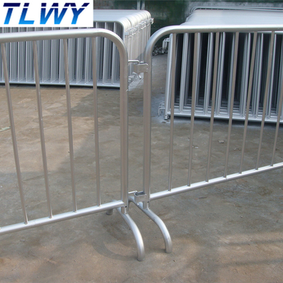 ISO9001 Portable Safety Crowd Control Barriers Anti Corrision
