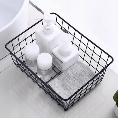 Pantry Welded Collapsible Wire Mesh Basket PVC Coated Save Small Items