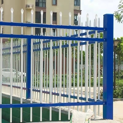 1.0mm 1.2mm 1.5mm Pool Steel Tubular Metal Palisade Fencing Anti Oxidation