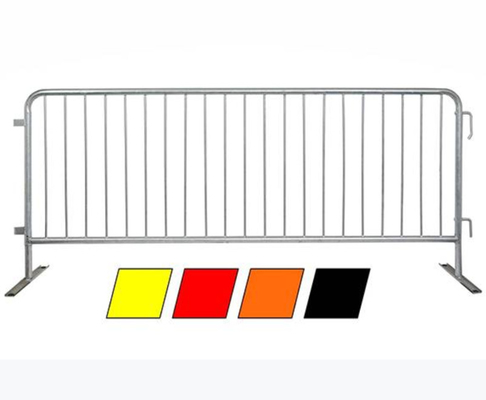 OEM ODM Steel Crowd Control Barriers 1.1x2.1m 1.1x2.2m 1.1x2.5m