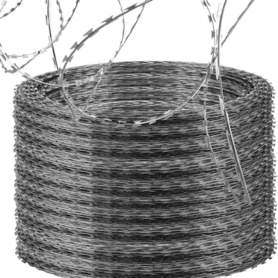 High Tensile Concertina Razor Wire CBT-65 With Single Coil