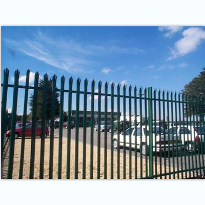 Hot Dipped Galvanized D W Europe Palisade Fence For Park H 1.5m-2.8m