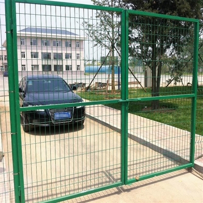 Green 3mm Welded Mesh Garden Fencing Metal Frame Material Wire For Farm