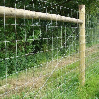 1.5mm Galvanized Wire Farm Fence Gate 4 Ft Livestock Gate