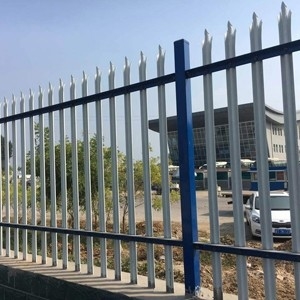 Height 1.5m-2.8m Galvanized Palisade Security Fencing Anti Rust