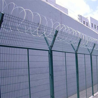 3D Welded Commercial 358 Security Mesh Panels Fence For Airport