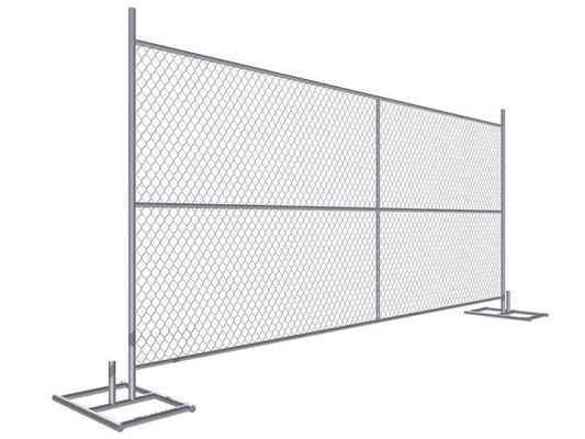 2.0mm 2.5mm 3.0mm Galvanized Mobile Temporary Fencing PVC Coated