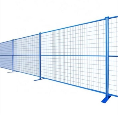 Q195 Q235 Safety Galvanized Temporary Fence 6x8ft 6x10ft