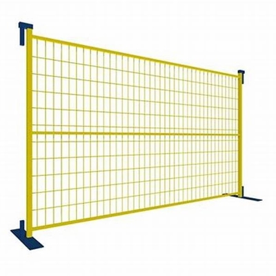 Q195 Q235 Safety Galvanized Temporary Fence 6x8ft 6x10ft