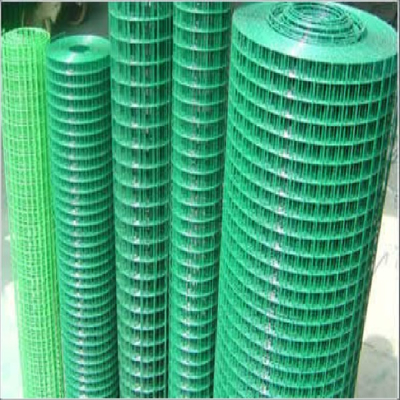 1/4&quot;X1/4&quot; BRC Welded Galvanized Wire Mesh Rolls BWG24-22 PVC Coated