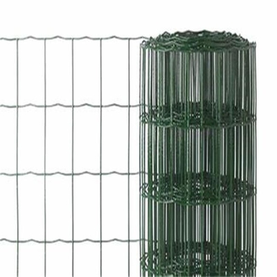 ISO9001 PVC Coated Holland Wire Mesh Fence Netting Height 60cm-200cm Euro Type
