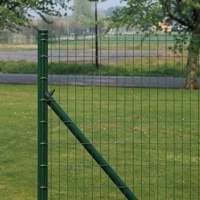 ISO9001 PVC Coated Holland Wire Mesh Fence Netting Height 60cm-200cm Euro Type