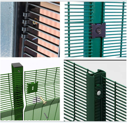 Durable Welded Security 358 Mesh Fencing 1.8m 2.1m 2.4m Height