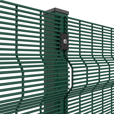 Outdoor Hot Dipped Galvanised Anti Climb Fencing 2.5m High Security
