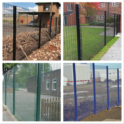 Heavy Gauge 358 Mesh Fencing Small Hole Anti Climb Security Fence