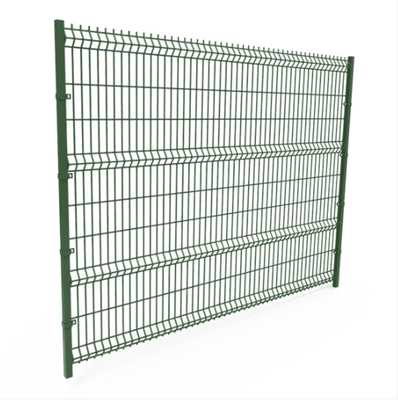 Q195 Q235 3D Wire Curved Fence Panel 75mmx150mm 60mmx150mm