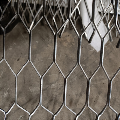 0.5-15mm Galvanized Expanded Metal Mesh Screen PVC Coated