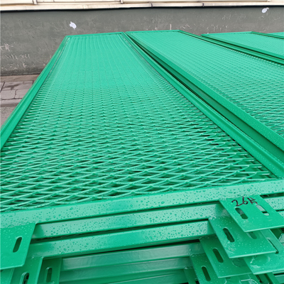 Flooring Flat Expanded Metal Mesh Panel Anodized Electro Galvanized