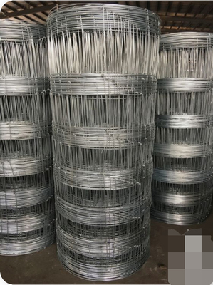 Hot Dip Galvanized Fixed Knot Farm Wire Fence 0.8m 1.0m 1.2m