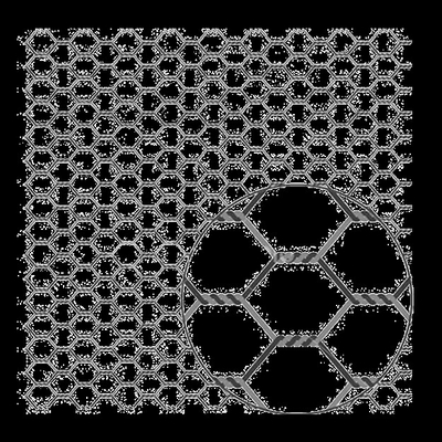 32mm Machine Made Galvanised Hexagonal Netting