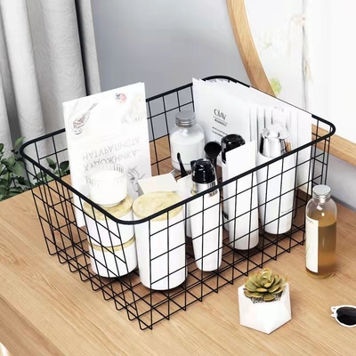 Spices Stackable Wire Mesh Storage Baskets For Kitchen