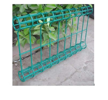 Square Galvanized Welded Wire Mesh Double Loop Roll Top Fencing Width 0.9-2.5m