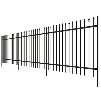 1.8m Steel Palisade Fence Customized Multiple Color Outdoor