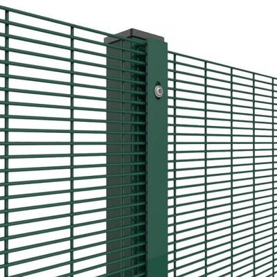 Different Color 358 Mesh Fencing Plastic Metal Anti Climb For Security Prison